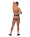 Male Power Lingerie Cock Pit Cock Ring Jock Strap Black S/M from Male Power Lingerie at $14.99