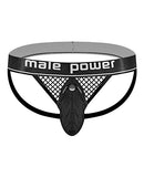 Male Power Lingerie Cock Pit Cock Ring Jock Strap Black S/M from Male Power Lingerie at $14.99