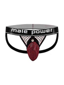 Male Power Lingerie Cock Pit Cock Ring Jock Strap Burgundy L/XL from Male Power Lingerie at $14.99