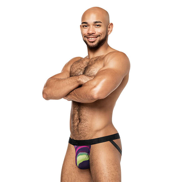 GALACTIC PRINT STRAPPY JOCK S/M-1