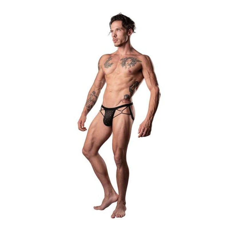 SHOW STOPPER JOCK BLACK L/XL-1