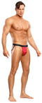 Male Power Lingerie Jock Satin Lycra Red L/XL from Male Power Underwear at $15.99
