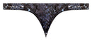 S'NAKED CRISS CROSS THONG BLUE /BLACK S/M-1