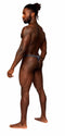 S'NAKED CRISS CROSS THONG BLUE /BLACK S/M-3