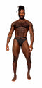 RUDE AWAKENING STRAP THONG BLACK L/XL-2