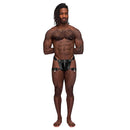 Male Power Lingerie Scorpio Leather Shorts Black O/S from Male Power Underwear at $34.99