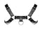 Male Power Lingerie Aries Leather Harness Black O/S from Male Power Lingerie at $29.99