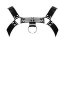 Male Power Lingerie Aries Leather Harness Black O/S from Male Power Lingerie at $29.99