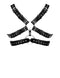 Male Power Lingerie Gemini Leather Harness Black O/S Male Power Underwear at $32.99
