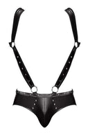 URANUS STUDDED HARNESS BLACK L/XL-3