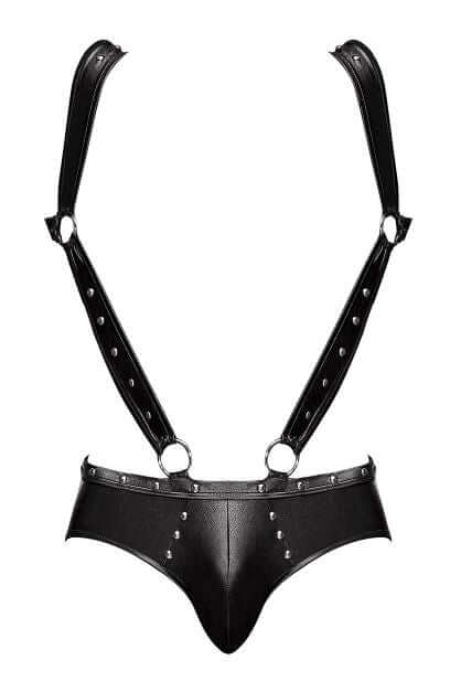 URANUS STUDDED HARNESS BLACK L/XL-3