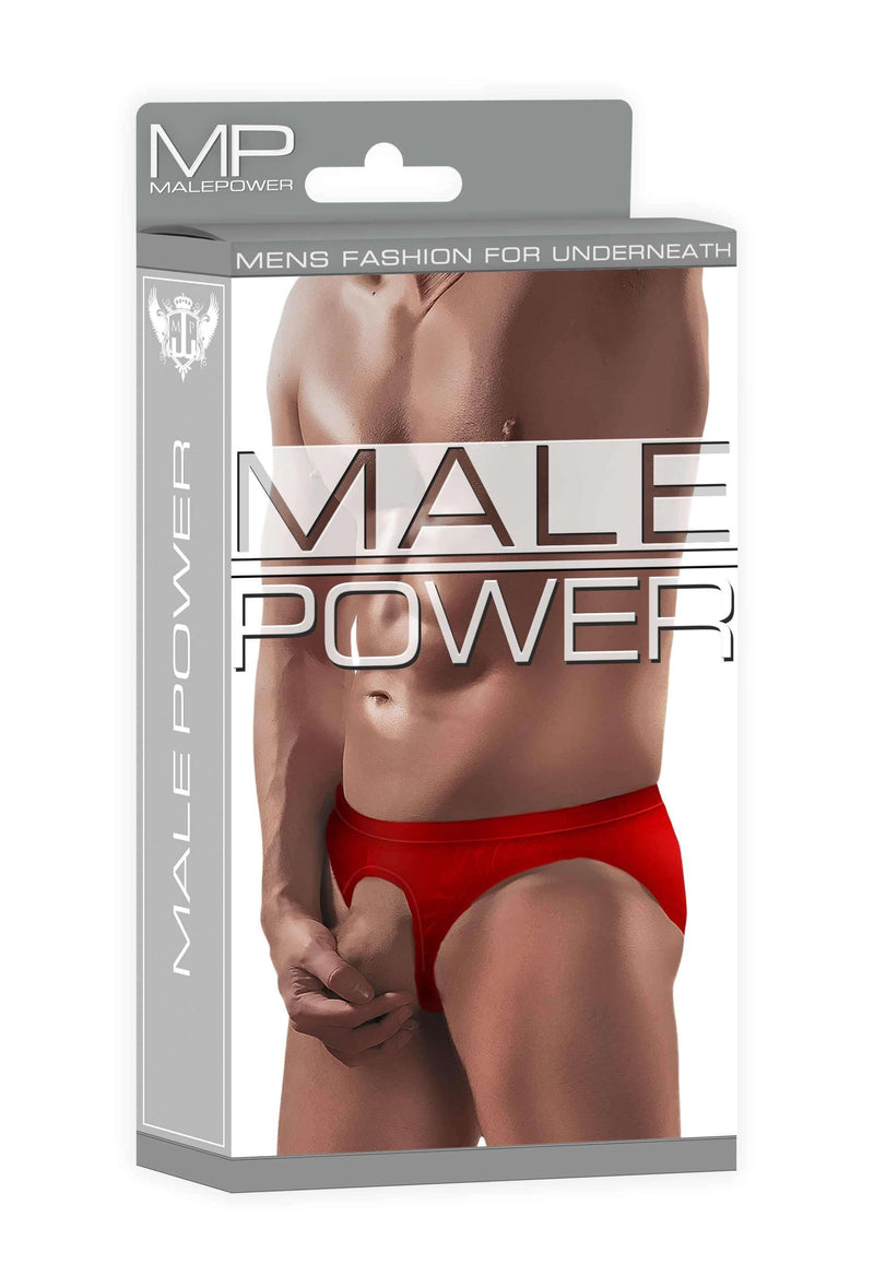 POUCHLESS BRIEF RED O/S-5