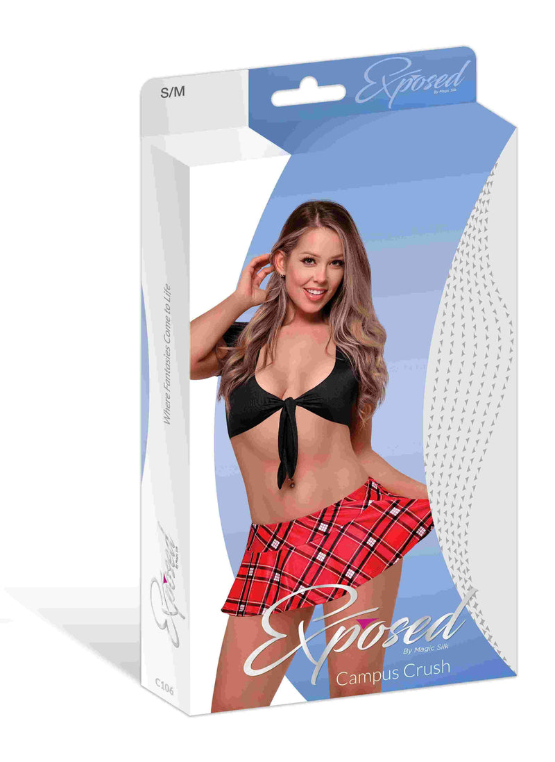 CAMPUS CRUSH RED PLAID MEDIUM (CHEAP THRILLS)-8
