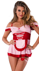 CUPID CUTIE COSTUME PINK S/M-0