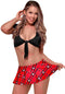 CAMPUS CRUSH RED PLAID MEDIUM (CHEAP THRILLS)-4
