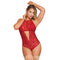 Magic Silk Lingerie Sugar and Spice Teddy Red S/M from the Exposed by Magic Silk at $24.99
