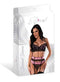 SENSUAL DESIRES BRA CINCHER & THONG MAUVE L/XL-2