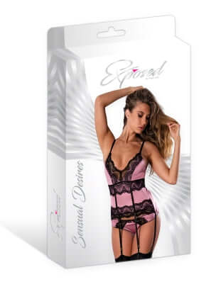 SENSUAL DESIRES BASQUE & TANGA SET MAUVE S/M-2