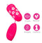 Rosie Rechargeable Wired Egg Vibrator: Flowered Passion by Maia Toys