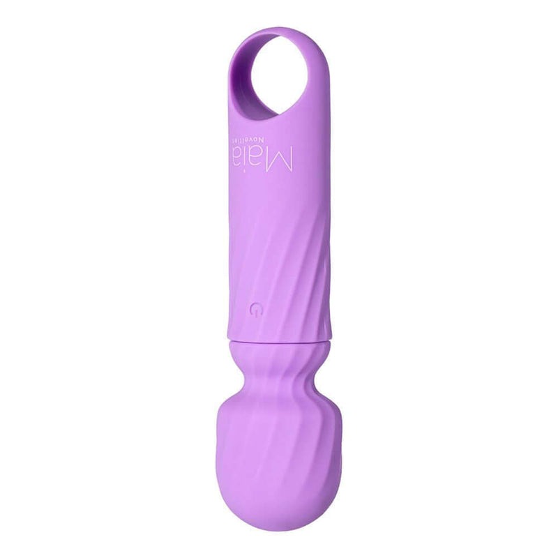 DOLLY PURPLE SILICONE MINI WAND RECHARGEABLE-1