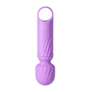 DOLLY PURPLE SILICONE MINI WAND RECHARGEABLE-2