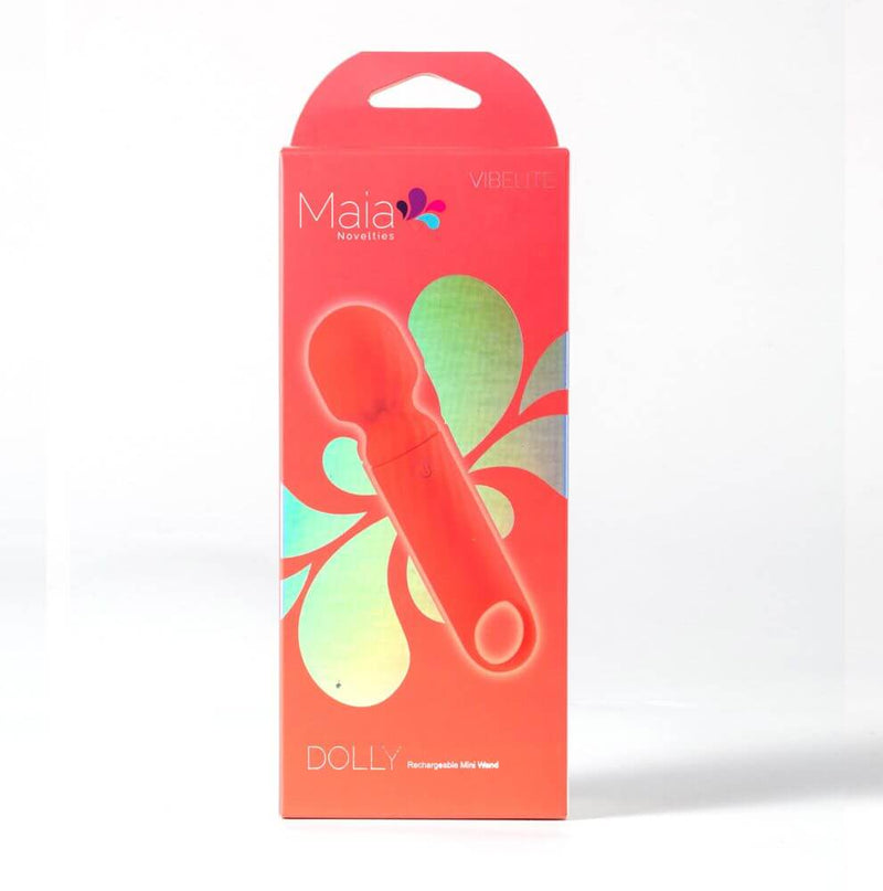 Vibelite Dolly Silicone Mini Wand Rechargeable Massager