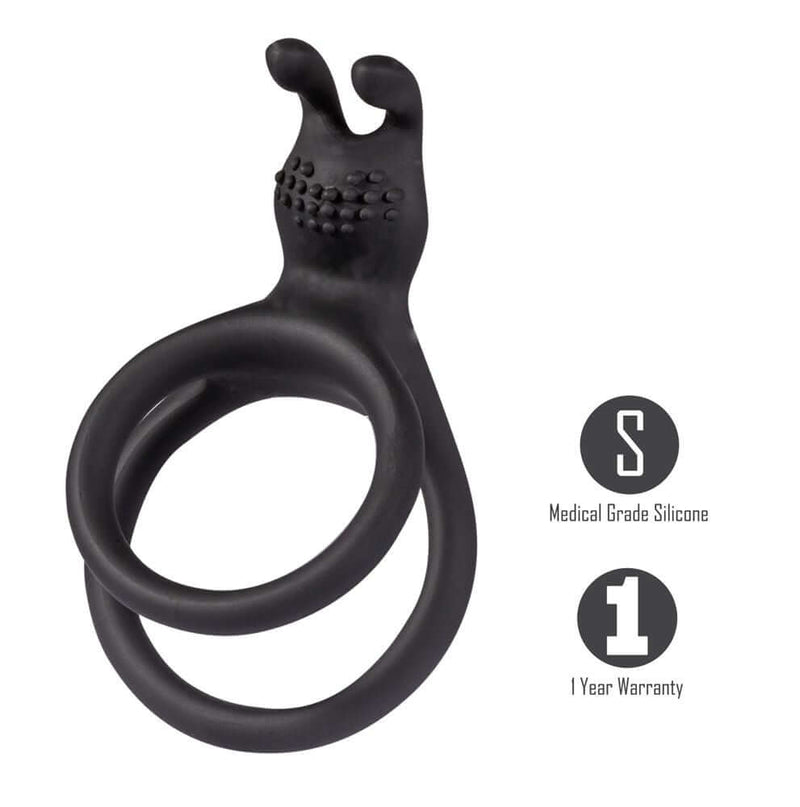 Vibelite Atlas Silicone Bunny Headed Cock Ring