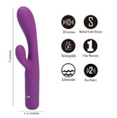 RAYLA DUAL STIMULATION VIBE SILICONE & RECHARGEABLE-2
