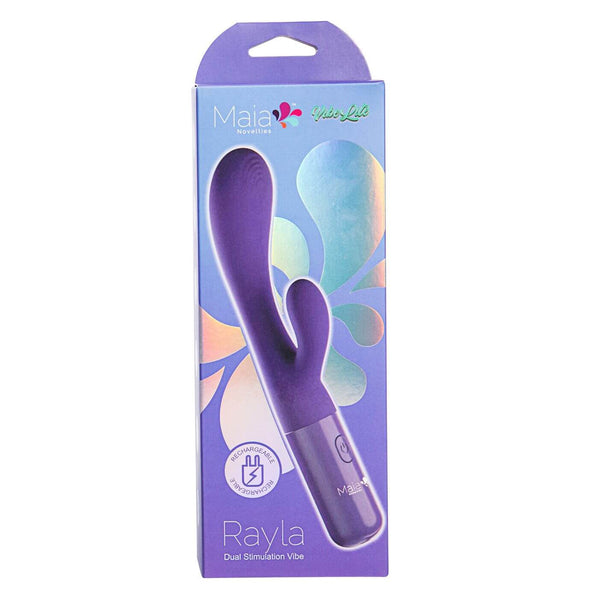 RAYLA DUAL STIMULATION VIBE SILICONE & RECHARGEABLE-3