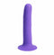 MARIN 8 IN POSABLE SILICONE DONG PURPLE-0