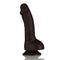 Maia Toys Phoenix 8 inches Realistic Silicone Dong Brown at $29.99
