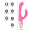 Maia Toys Mau Rechargeable Silicone Poseable 420 Rabbit Style Vibrator at $59.99