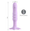 Maia Toys Dazey 420 7 inches Silicone Dong Pastel Purple at $25.99