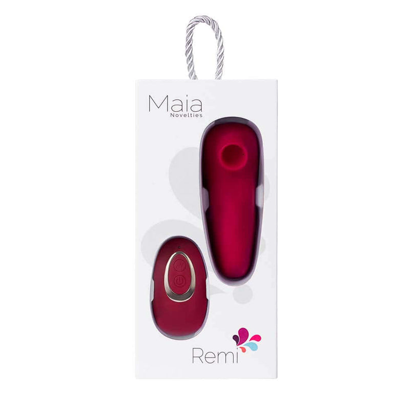 Maia Toys Remi 15 Function Rechargeable Remote Control Suction Panty Vibe at $69.99