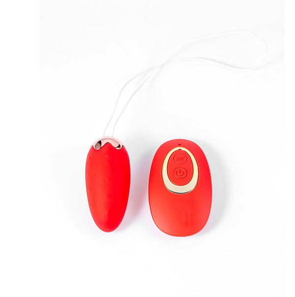 Maia Toys Shortcake Strawberry Shaped Rechargeable Egg Vibrator: Sweet Sensations in a Silky Package