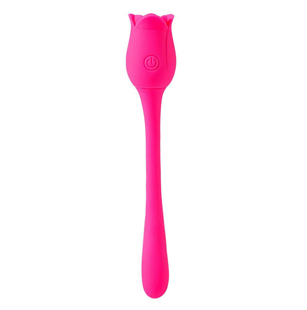 Vibelite Meadow 10 Function Rechargeable Silicone Vibrator with Tulip Design Tip