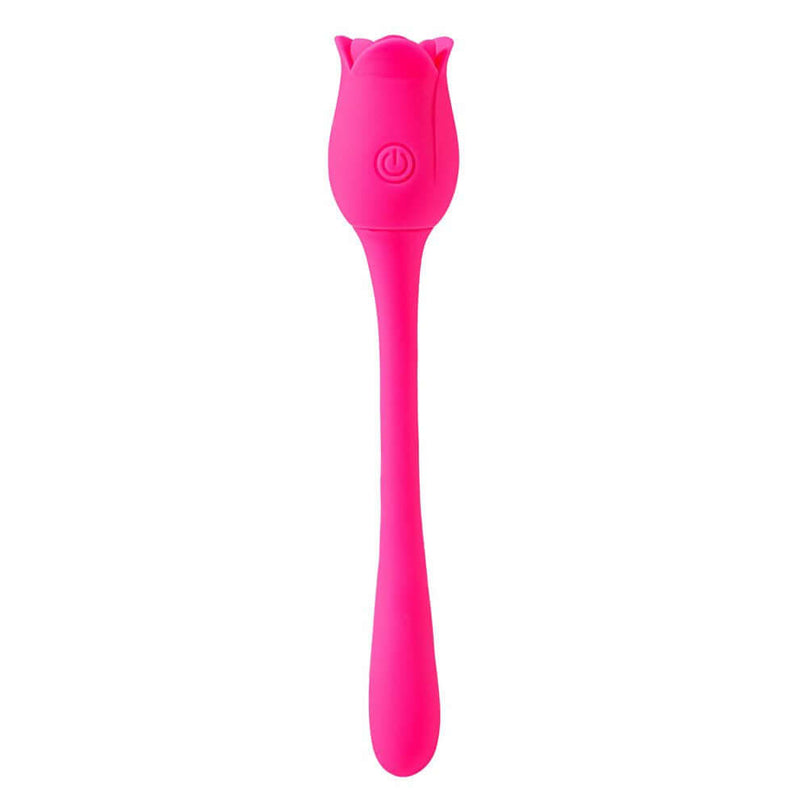 Vibelite Meadow 10 Function Rechargeable Silicone Vibrator with Tulip Design Tip