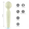 Maia Toys Marlie Cannabis Bendable Wand Vibrating and Rechargeable Massager at $54.99