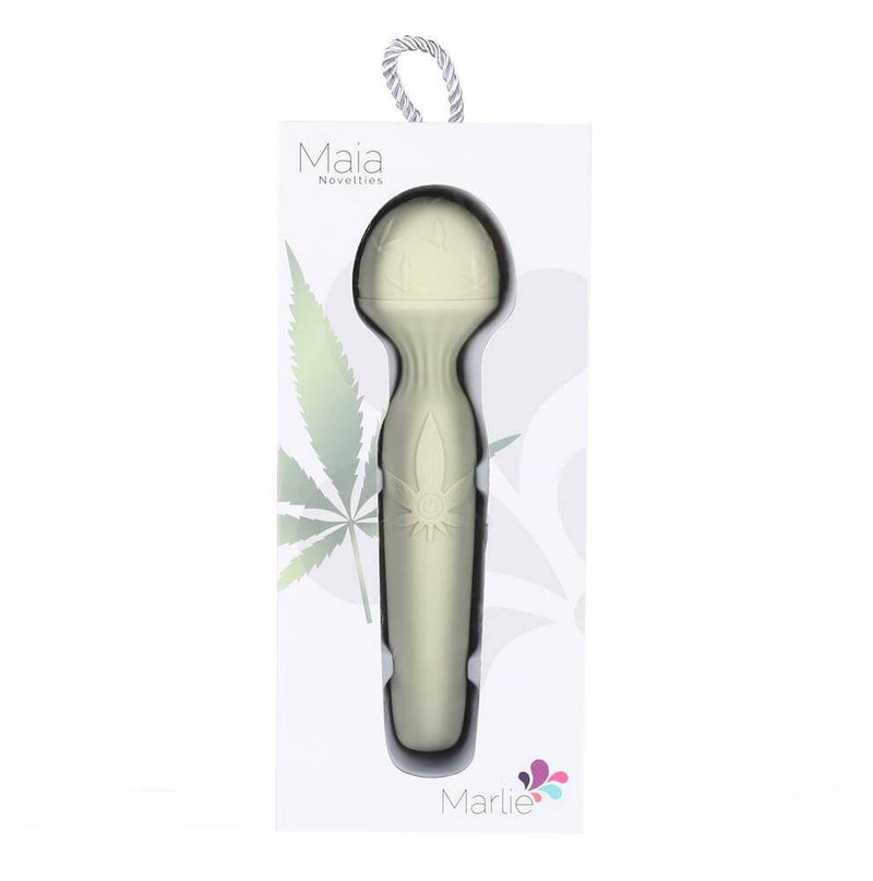 Maia Toys Marlie Cannabis Bendable Wand Vibrating and Rechargeable Massager at $54.99