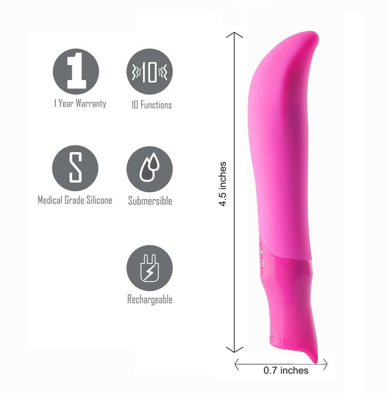 Maia Toys Maddie Rechargeable Silicone Bullet Vibrator at $29.99