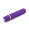 Sensuelle Nubii Tulla Bullet Vibrator in purple with gold accent, petite and rechargeable with 10 vibration functions for external play