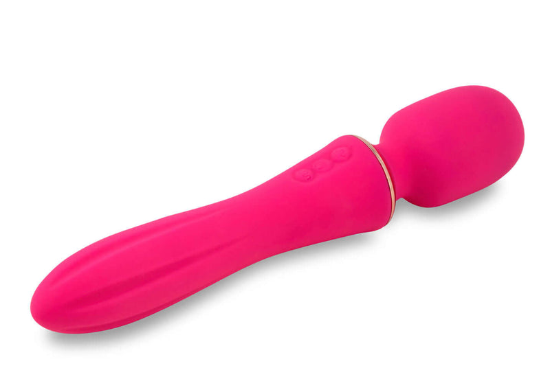 Sensuelle Nubii Mika Mini Wand Massager Pink with 12 speeds, Nubii motor, XLR8 Turbo Boost and gentle warming.
