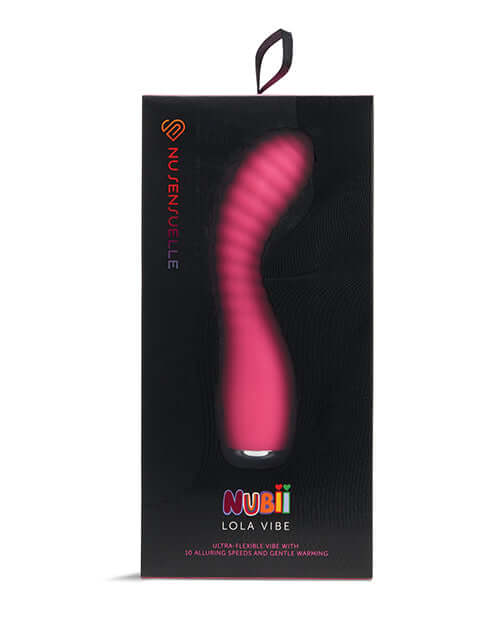Sensuelle Nubii Lola Bullet Vibrator Pink in Packaging by NU Sensuelle Novelties