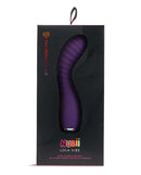 Sensuelle Nubii Lola Bullet Vibrator Purple in packaging by NU Sensuelle Novelties showing sleek design and potent vibrations