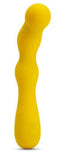 Yellow Sensuelle Nubii Siren G-Spot Vibrator featuring a versatile, bendable design with a turbo boost for targeted pleasure.