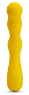 Sensuelle Nubii Siren G-Spot Vibrator in Yellow with flexible, undulating silhouette and turbo boost for targeted pleasure.