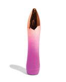Sensuelle Aluminum 60SX Bullet Vibrator Ombre in pink and copper, offering intense vibration and gentle warming.