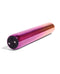 Sensuelle Aluminum Rumba Double Motor Ombre Multicolor Vibrator with 7 vibration intensities, 5 patterns, and 2 motors in rainbow ombre finish