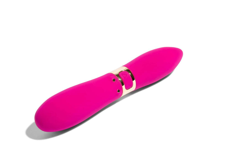 Sensuelle Double Ended Deux Bullet Vibrator Magenta with 12 speeds per end and independently controlled for versatile pleasure.