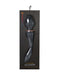 Sensuelle Alluvion Wand Black packaged, dual ended for clitoral, G-Spot, and anal stimulation, featuring XLR8 turbo boost.